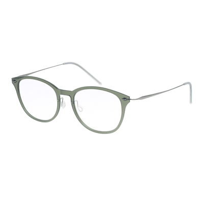 超轻薄纯钛尼龙大圆框眼镜架