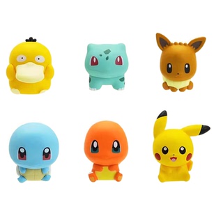 玩乐主义宝可梦手办皮卡丘妙蛙种子杰尼龟小奇遇伊布迷你公仔玩偶