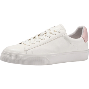 BellaLily2025夏季新款通勤百搭小白鞋简约舒适休闲鞋软底运动鞋