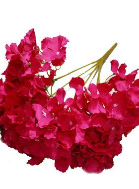 5头高仿真绣球花束插花好帮手
