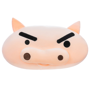 软绵左卫门猪仔玩偶毛绒玩具肥嘟嘟猪头公仔睡觉抱枕布娃娃靠枕头