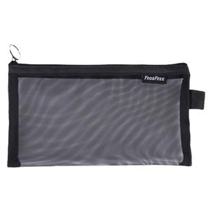 韩版透明网纱笔袋大容量手提男女便携桌面收纳文具袋学生铅笔袋