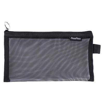 韩版透明网纱笔袋大容量手提