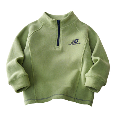 男女童加绒卫衣儿童加厚保暖绒衫