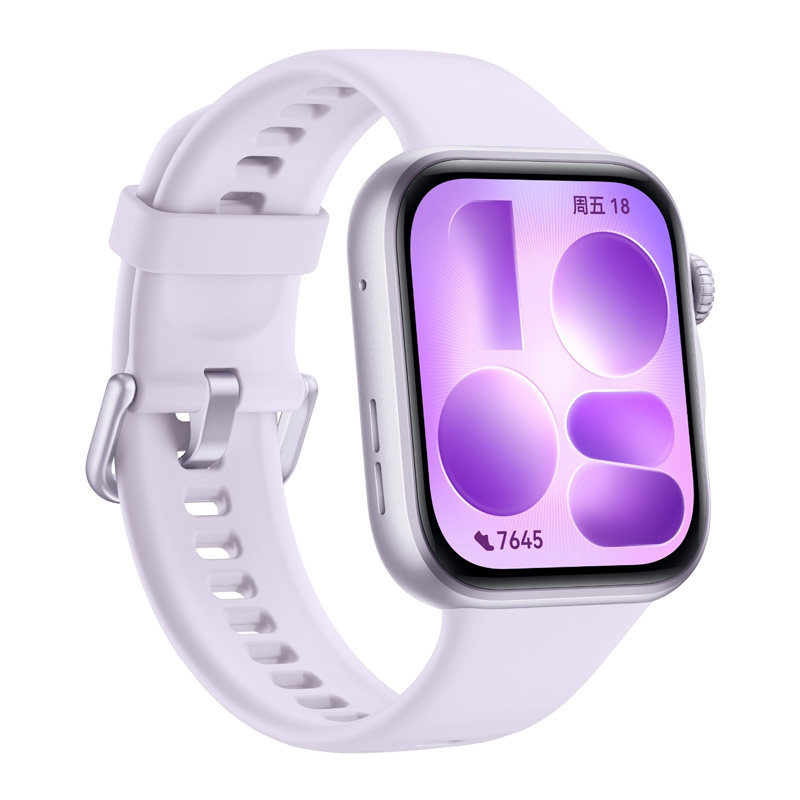 【政府补贴15%】华为手表WATCH FIT 5智能手表运动超轻薄大屏电话健康监测2026新款fit5手表pro官方华为fiti5 - 白底图
