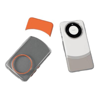 适用mate60个性拼接透明手机壳