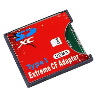 NGFF SD转CF1 I卡套 SDHC SLR单反机适配器支持wifi SD卡 3.3cm 适用于Eye fi PQI TF转SD 易享派 东芝 创见