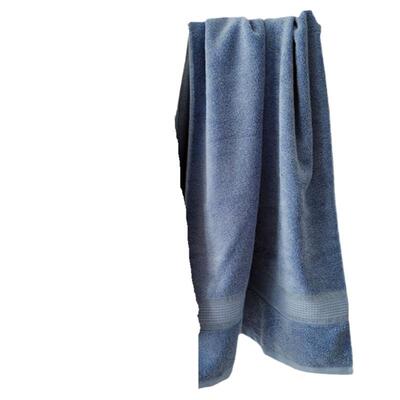 出口剩余汉麻棉浴巾纯色加大加厚