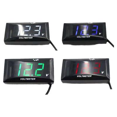 越野摩托车仪表电摩电压表鬼火