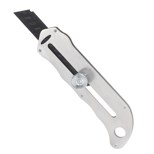 不锈钢美工刀裁纸刀壁纸刀重型加厚工业级全金属不锈钢刀架墙纸刀