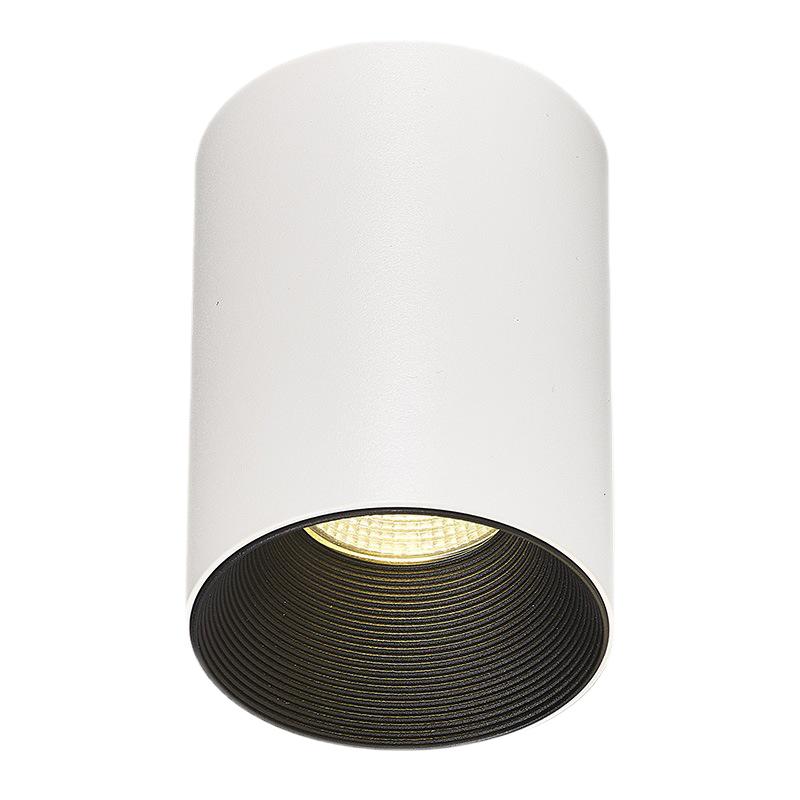 全光谱无主灯明装cob射灯防眩背景墙小山丘免开孔led接入米家智能