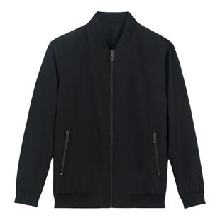 衬衫老罗棒球服飞行夹克男士外套防风保暖商务休闲立体237X0J503N