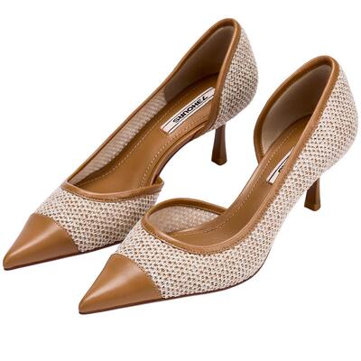 73hours气质尖头细高跟鞋