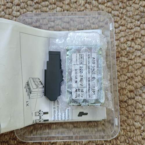询ABB SACE Division分合闸线圈，SOR-1SD