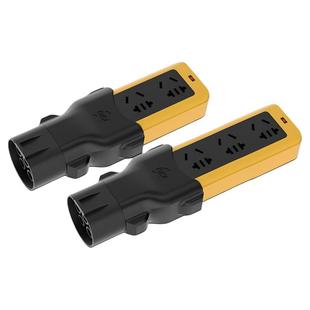 充电桩取电器新款大功率充电枪取电器电动摩托车通用充电转换器