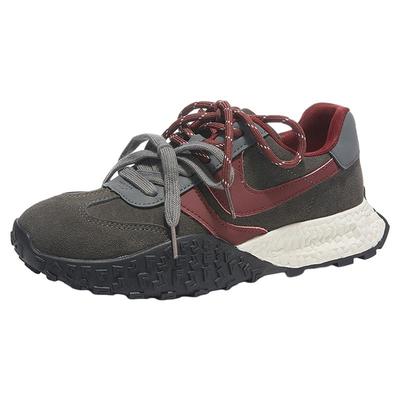 达芙妮2025新款厚底复古德训鞋