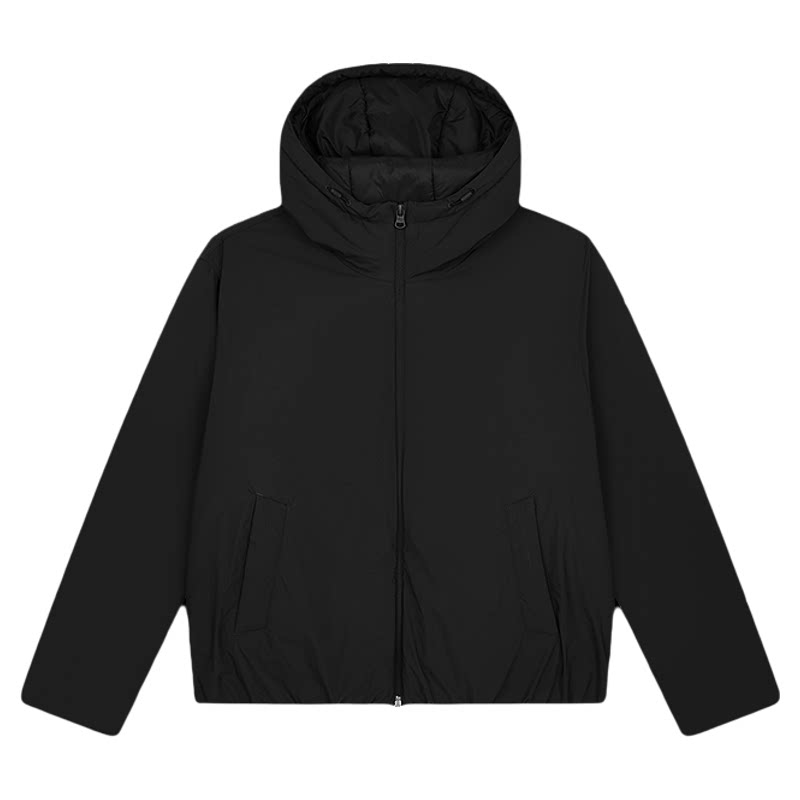 乔丹女花苞风衣羽绒服抗静电