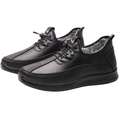 老北京兔毛爸爸鞋保暖防滑新款