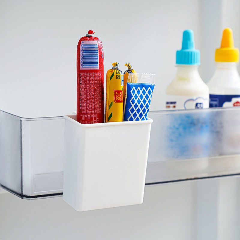 厨房沥水多功能置物架冰箱侧门收纳架勺子筷子刀叉收纳盒收纳笼