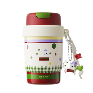 哈尔斯保温杯女生高颜值水杯小巧便携咖啡杯外出随行杯不锈钢杯子