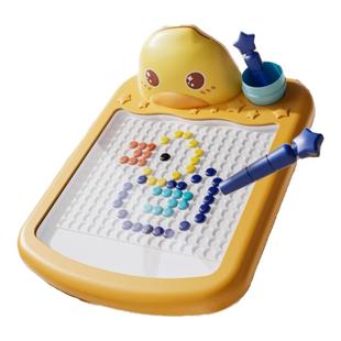 幼儿宝宝画画板女孩益智玩具磁性运笔儿童磁力画板控笔2一3岁小孩