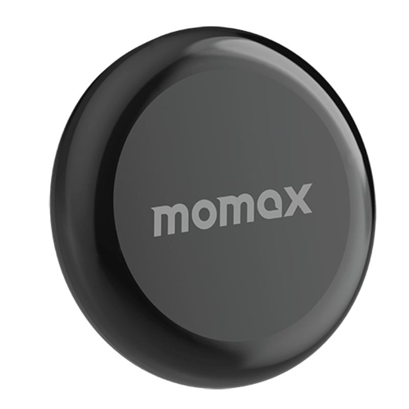 MOMAX摩米士适用于AirTag防丢器平替苹果专用全球精准定位器猫咪项圈挂绳gps防走丢自行车钥匙背包钱包追踪器