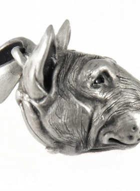 原创设计中号宠物s925挂坠