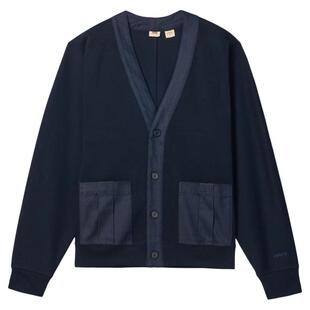 【商场同款】Levi's李维斯男士美式复古休闲宽松简约V领卫衣004ZL