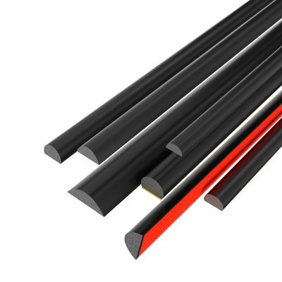 半圆自粘密封条配电柜胶条D型