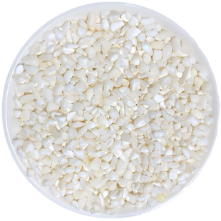 2025年广西忻城特产珍珠白糯玉米粒去皮干碎渣煮粥中颗粒3斤包邮