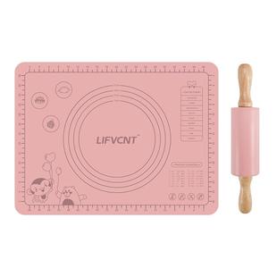 幼儿园教学烘焙揉面垫硅胶擀面杖套装儿童用饺子皮diy工具擀面棍
