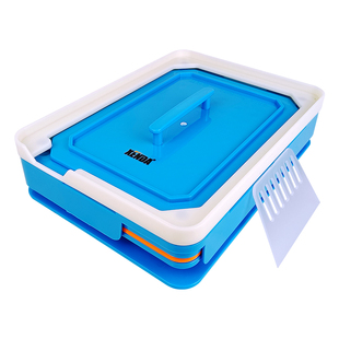 XENDA 00#胶囊壳皮填充板粉末填充灌装器 200孔胶囊器机装粉神器