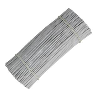 彩色扎线包塑扎丝电镀锌扎线绑葡萄藤枝条扁黑白吊牌绑枝林扎带绑