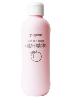 贝亲桃叶精华液体爽身露