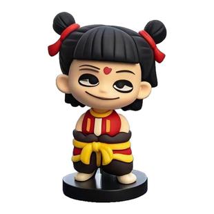 哪吒之魔童闹海敖丙车载摆件汽车中控台可爱公仔装饰办公桌面手办