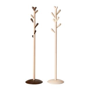 实木衣帽架落地衣架客厅立式不占地小型儿童家用床头卧室挂衣架