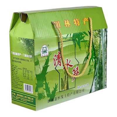 广西田林县特产农家八渡清水笋