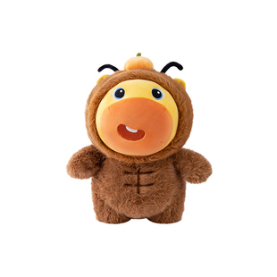 正版水豚噜噜毛绒玩具创意搞怪蟑螂豚鼠玩偶联名周边公仔生日礼物