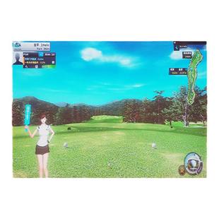 Bravo室内高尔夫模拟器高清3D游戏家庭娱乐设备全球可上门安装