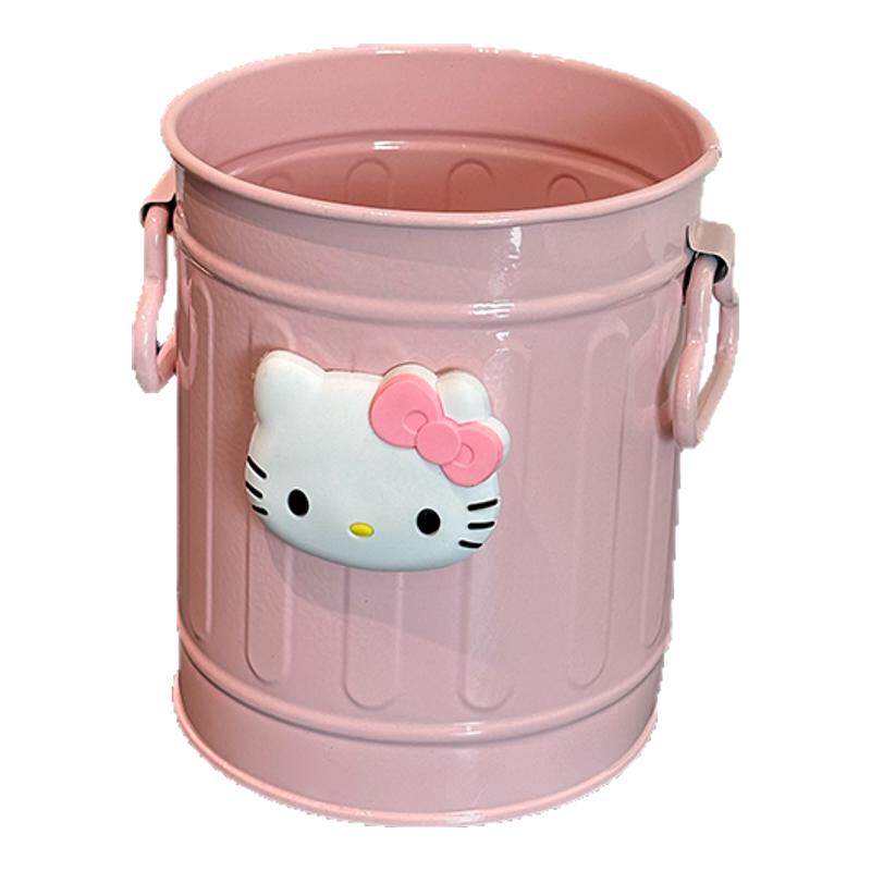 可爱小猫笔筒铁桶哈喽学生