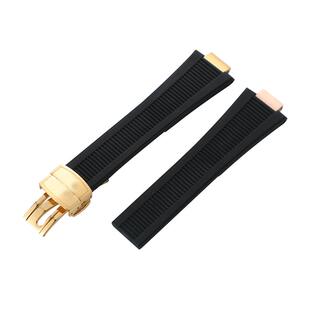 适配PP百达翡丽橡胶 鹦鹉螺5711/5712/5726/5980系列硅胶手表带男