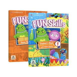 funskills 剑桥少儿英语YLE考试一级官方备考书Fun Skills 1/2/3/4/5/6级剑桥yle考级用书剑桥国际少儿英语考试教材pre A1 starter
