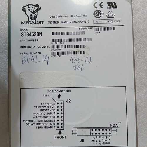 Seagate希捷ST34520N原装，实物拍的，成色还—议价
