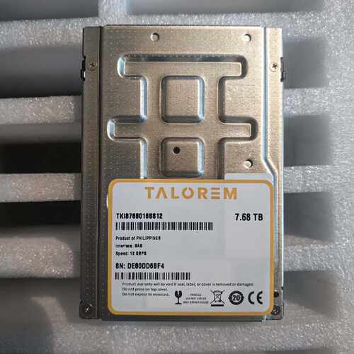 溢价-铠侠KRM5XRUG7T68 7.68T SAS 12Gb
