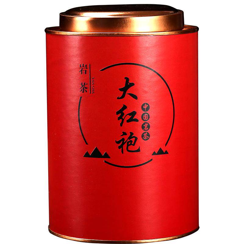 2026新茶大红袍茶叶带罐装500g 武夷岩茶肉桂水仙乌龙批发散装i