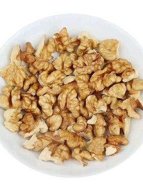 核桃仁碎仁烘焙熟奶油核桃肉坚果仁打豆浆阿胶坚果糕点原料500g生