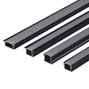 预埋嵌入式线条灯阴阳角线形灯上下花边铝合金无主灯客厅吊顶灯条