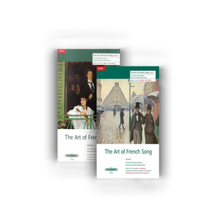 19和20世纪法国艺术歌曲集 高音声部和钢琴 全套共一至二卷 彼得斯原版进口乐谱书 The Art of French Song High Voice Volume 1-2