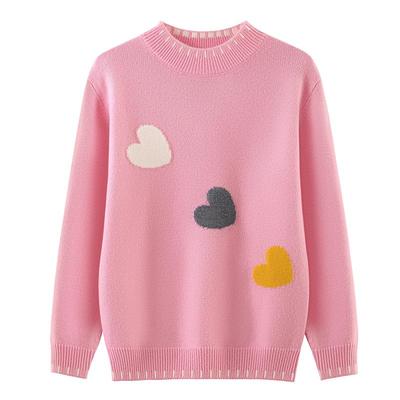 女童针织羊毛衫23新款儿童洋气冬