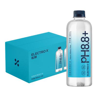ELECTROX粒刻天然苏打水380ml